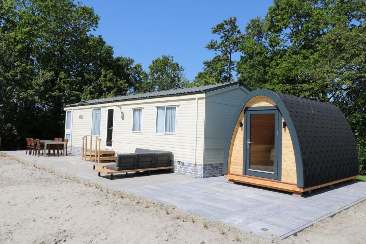Hof Nieuwerkerk Chalet 2 アルネマイデン エクステリア 写真